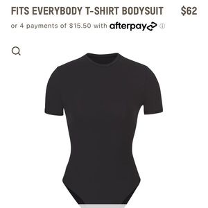 Skims FITS EVERYBODY T-SHIRT BODYSUIT